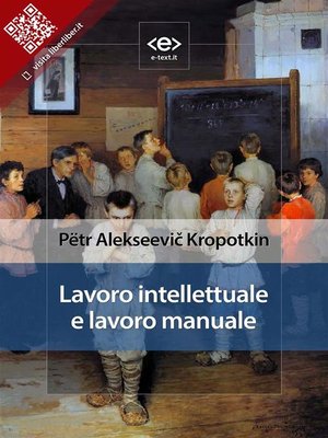 cover image of Lavoro intellettuale e lavoro manuale